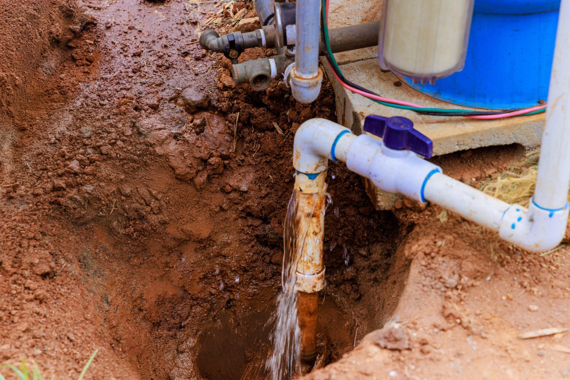 como localizar una fuga de agua en una tubería enterrada